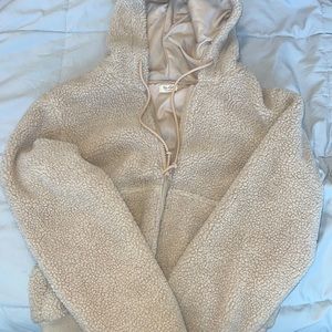 Urban outfitters teddy jacket